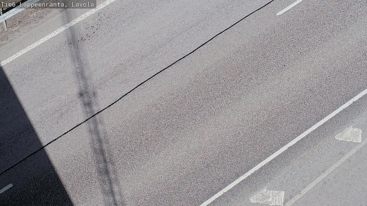 Weather Camera Image Väg 6 Villmanstrand, Lavola, Lappeenranta, Etelä-Karjala