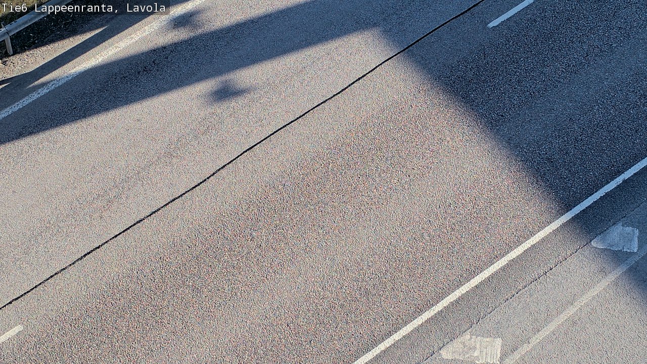 Weather Camera Image Väg 6 Villmanstrand, Lavola, Lappeenranta, Etelä-Karjala