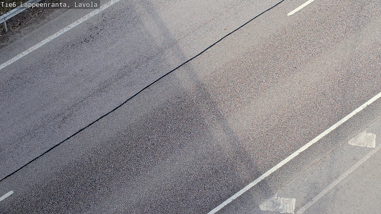 Weather Camera Image Väg 6 Villmanstrand, Lavola, Lappeenranta, Etelä-Karjala