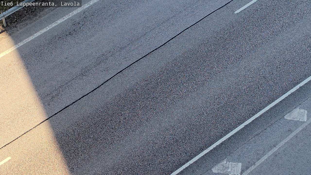 Weather Camera Image Väg 6 Villmanstrand, Lavola, Lappeenranta, Etelä-Karjala