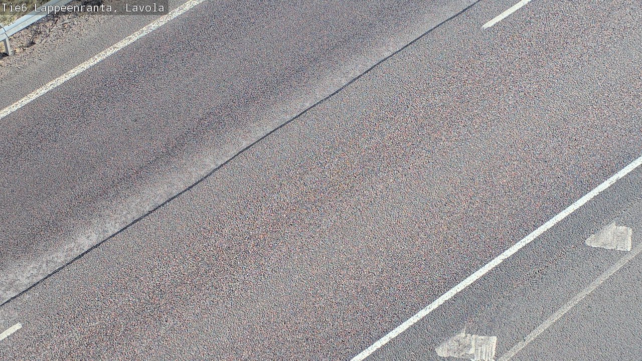 Weather Camera Image Väg 6 Villmanstrand, Lavola, Lappeenranta, Etelä-Karjala