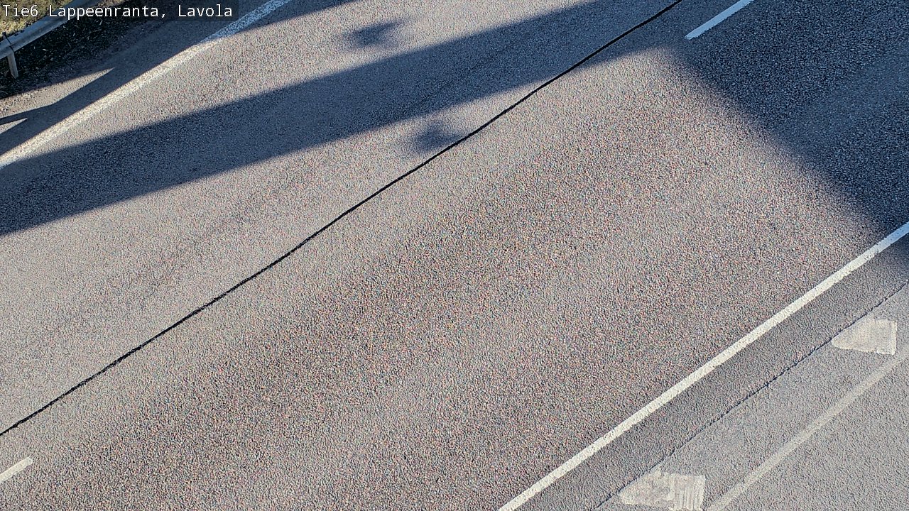 Weather Camera Image Väg 6 Villmanstrand, Lavola, Lappeenranta, Etelä-Karjala
