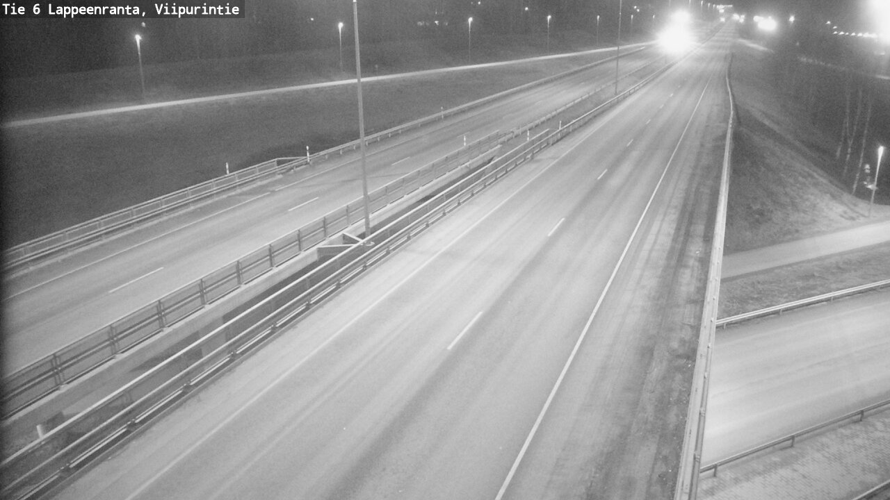 Weather Camera Image Väg 6 Villmanstrand, Viipurintie, Lappeenranta, Etelä-Karjala