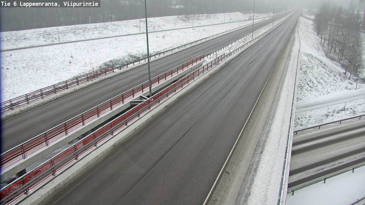 Weather Camera Image Väg 6 Villmanstrand, Viipurintie, Lappeenranta, Etelä-Karjala