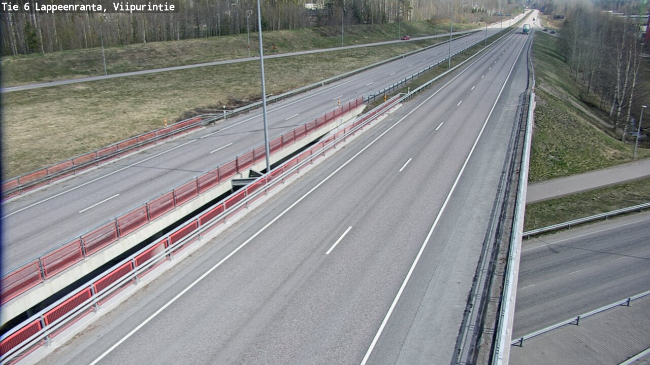 Kelikamerat Kuva Tie 6 Lappeenranta, Viipurintie, Lappeenranta, Etelä-Karjala