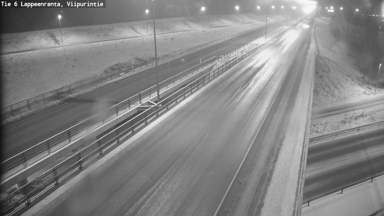 Weather Camera Image Väg 6 Villmanstrand, Viipurintie, Lappeenranta, Etelä-Karjala