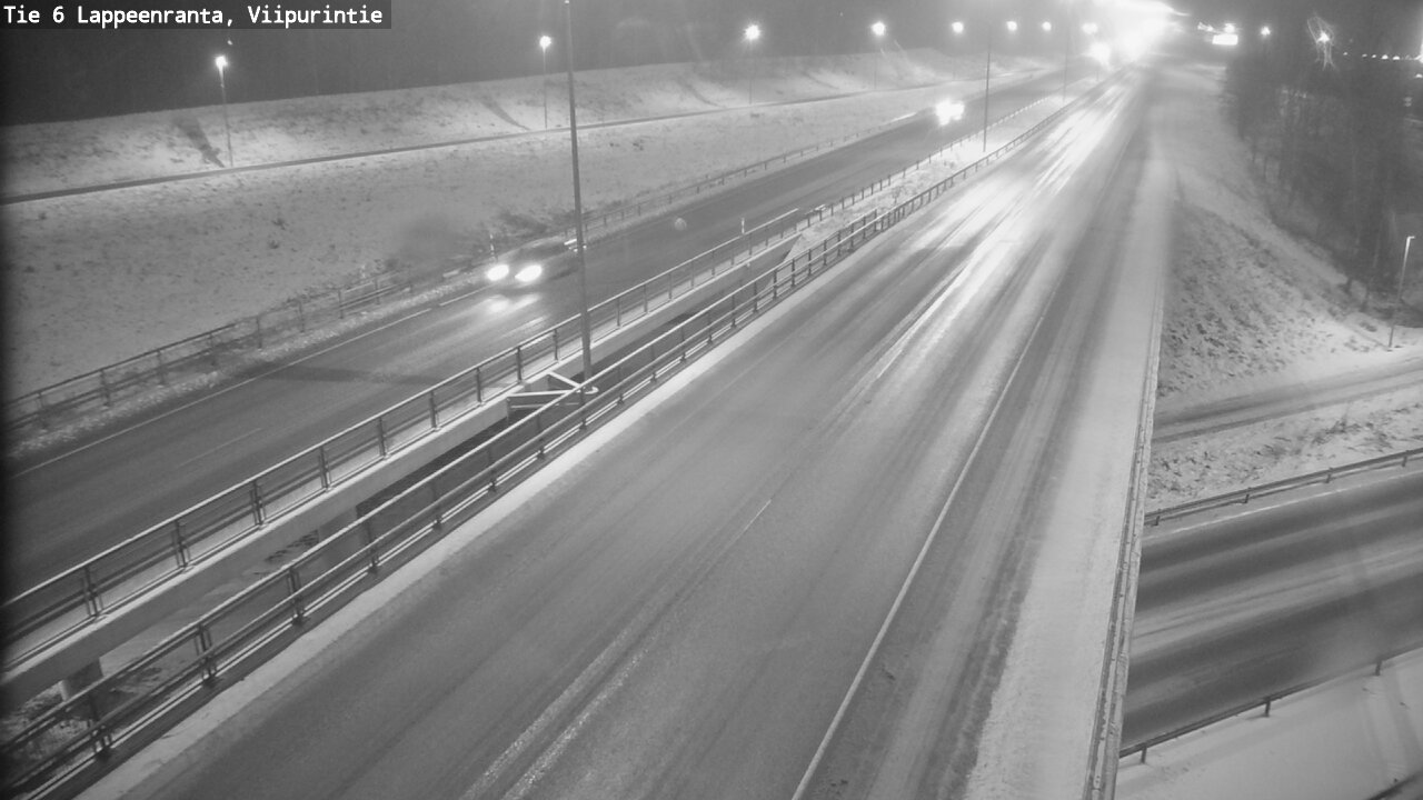 Weather Camera Image Väg 6 Villmanstrand, Viipurintie, Lappeenranta, Etelä-Karjala