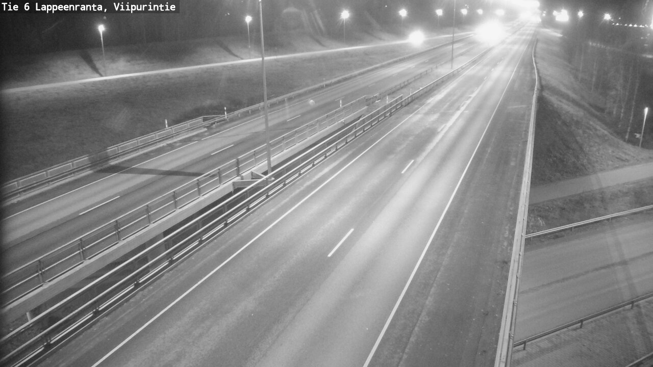 Weather Camera Image Väg 6 Villmanstrand, Viipurintie, Lappeenranta, Etelä-Karjala