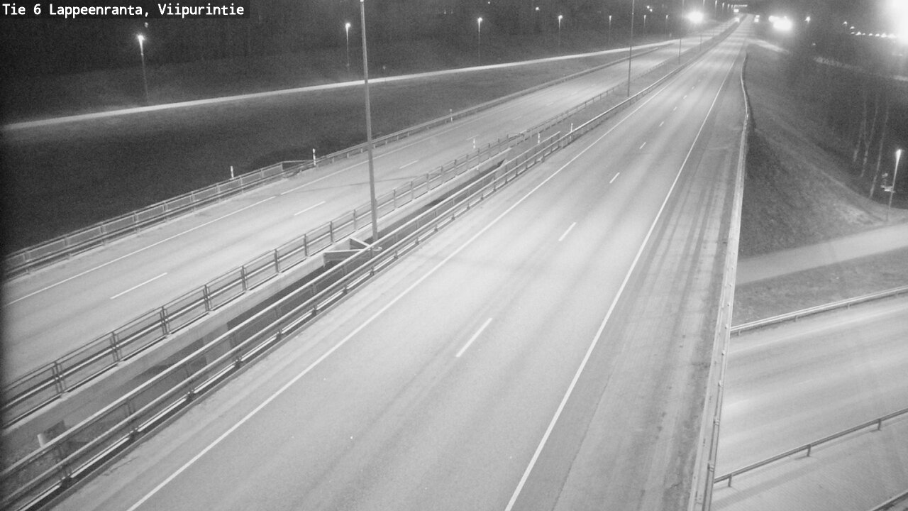 Weather Camera Image Road 6 Lappeenranta, Viipurintie, Lappeenranta, Etelä-Karjala