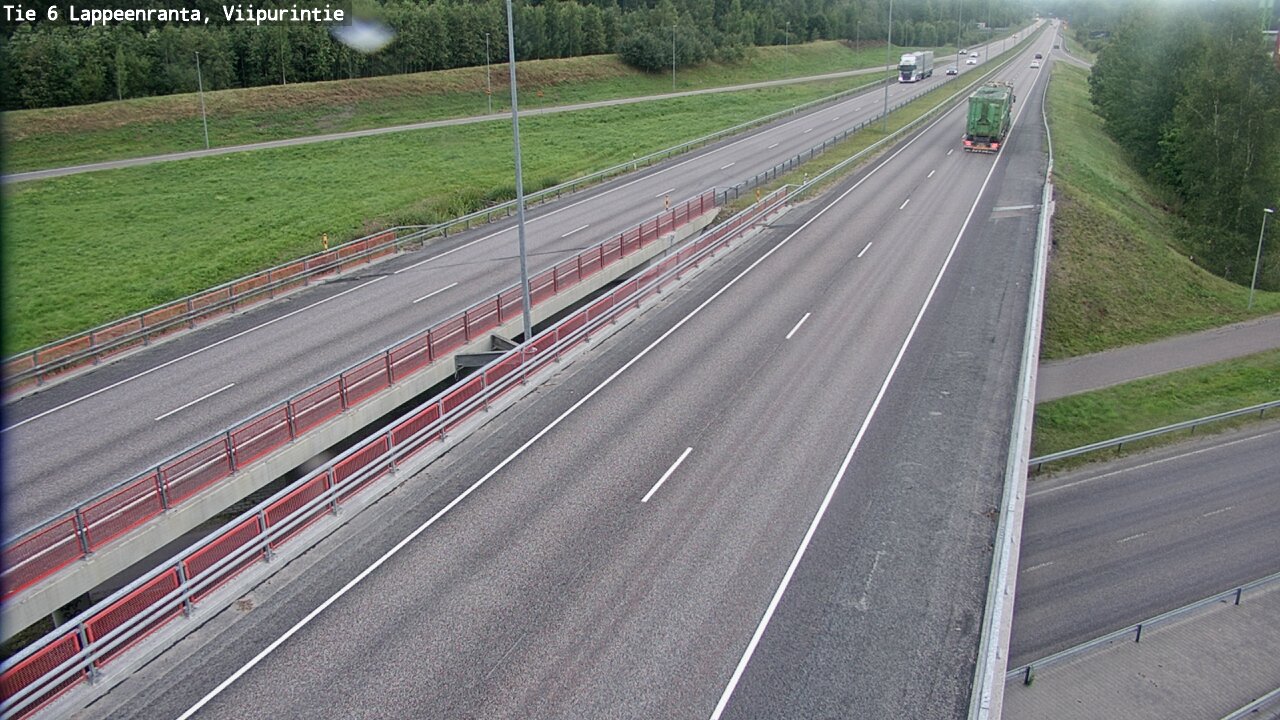 Kelikamerat Kuva Tie 6 Lappeenranta, Viipurintie, Lappeenranta, Etelä-Karjala