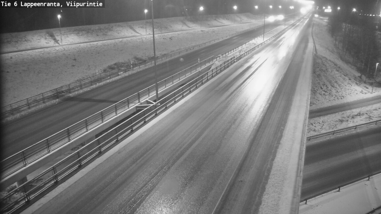 Weather Camera Image Väg 6 Villmanstrand, Viipurintie, Lappeenranta, Etelä-Karjala