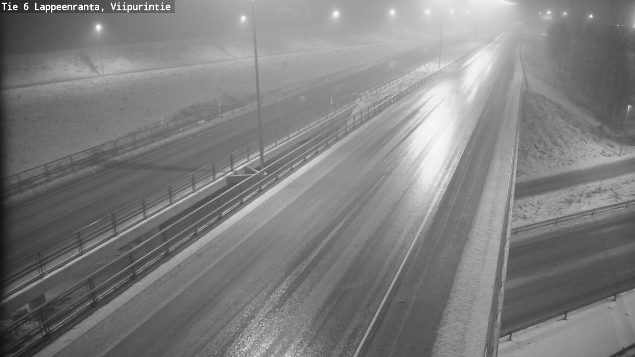 Weather Camera Image Väg 6 Villmanstrand, Viipurintie, Lappeenranta, Etelä-Karjala