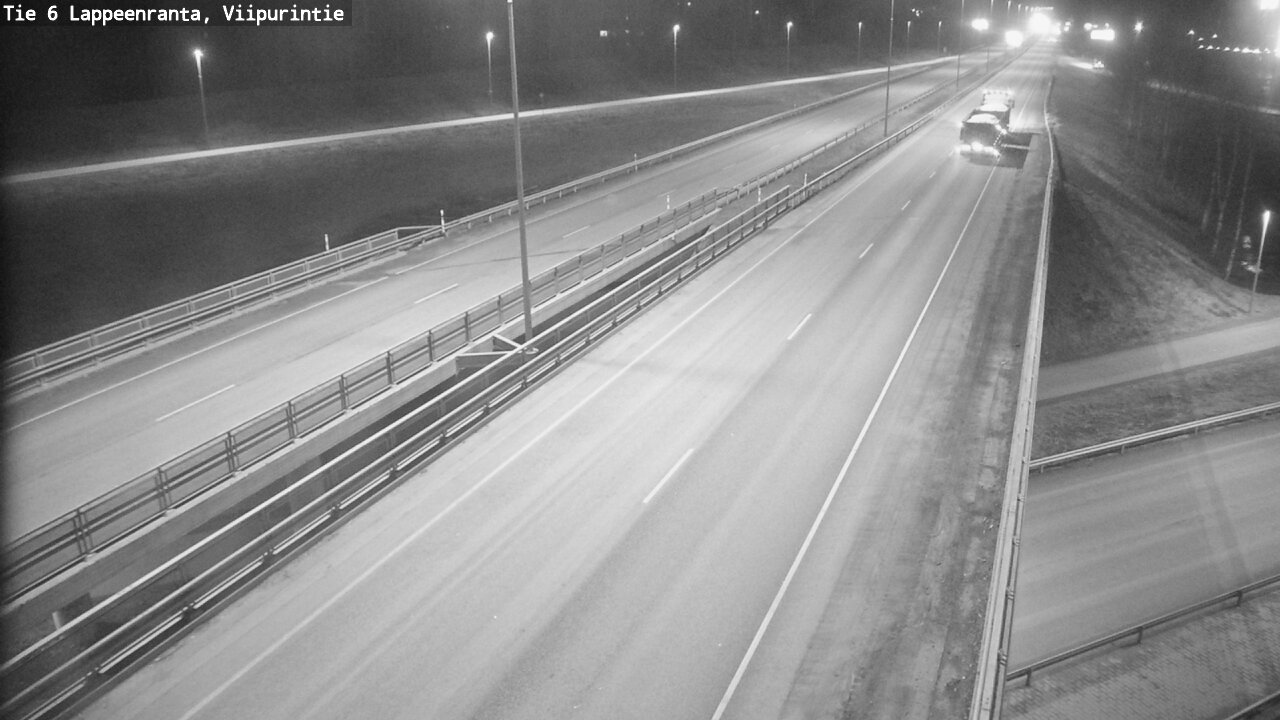 Weather Camera Image Road 6 Lappeenranta, Viipurintie, Lappeenranta, Etelä-Karjala