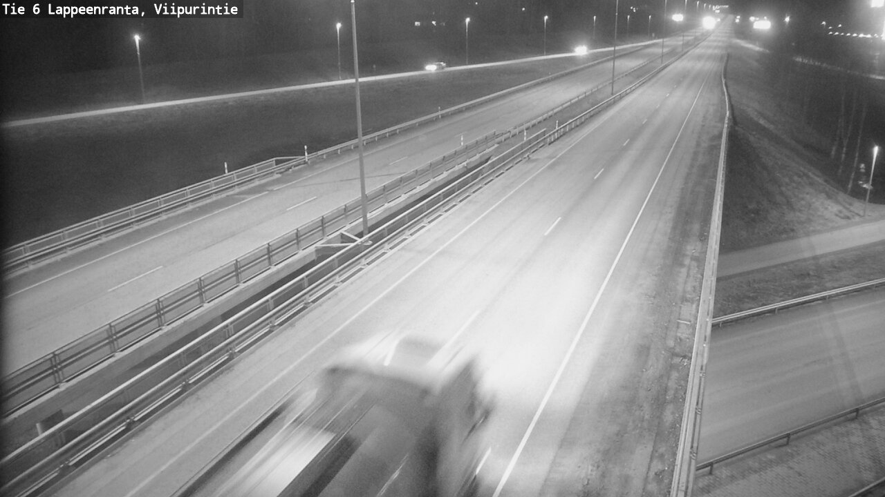 Weather Camera Image Road 6 Lappeenranta, Viipurintie, Lappeenranta, Etelä-Karjala
