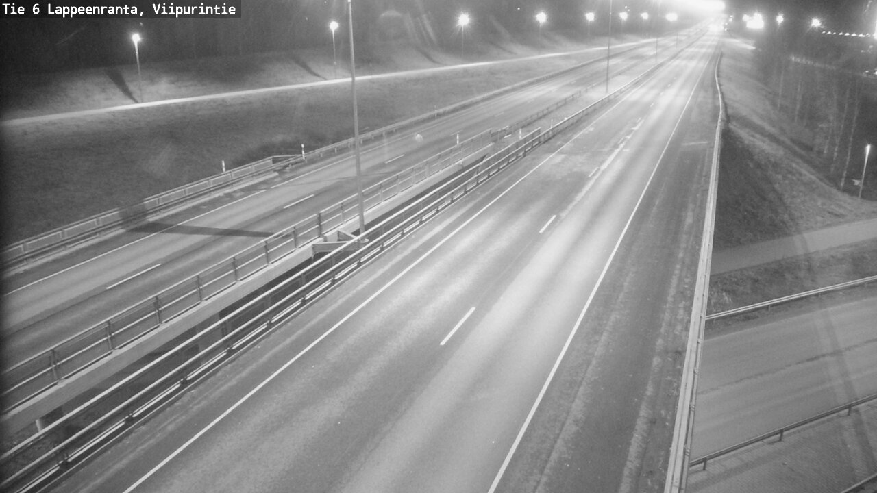 Weather Camera Image Väg 6 Villmanstrand, Viipurintie, Lappeenranta, Etelä-Karjala