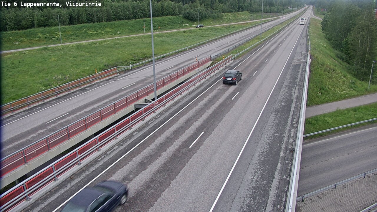 Weather Camera Image Väg 6 Villmanstrand, Viipurintie, Lappeenranta, Etelä-Karjala