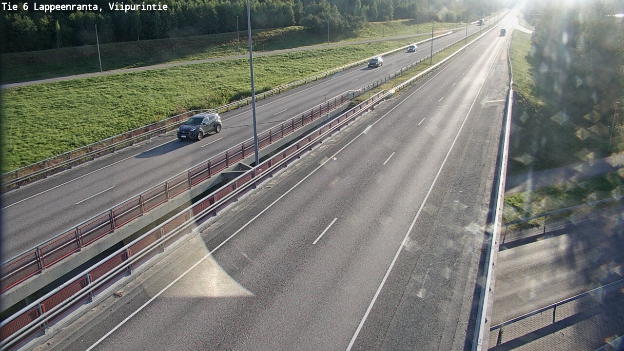 Kelikamerat Kuva Tie 6 Lappeenranta, Viipurintie, Lappeenranta, Etelä-Karjala