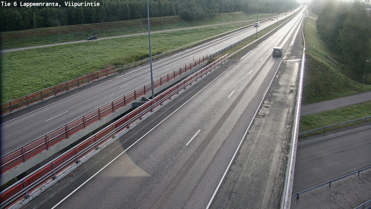 Weather Camera Image Road 6 Lappeenranta, Viipurintie, Lappeenranta, Etelä-Karjala