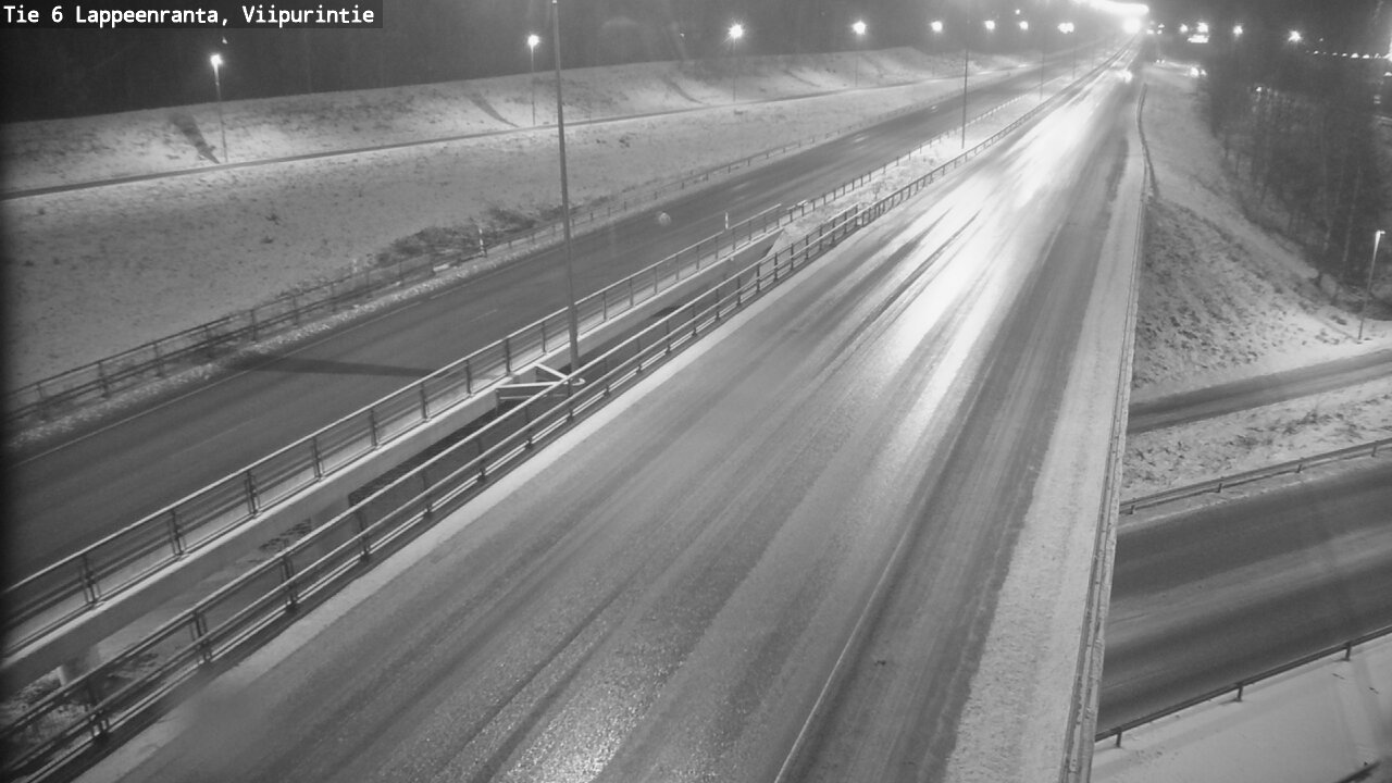 Weather Camera Image Väg 6 Villmanstrand, Viipurintie, Lappeenranta, Etelä-Karjala