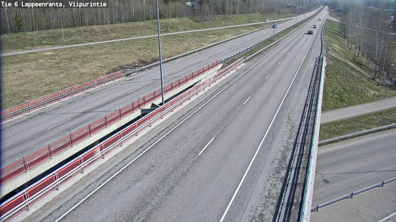 Kelikamerat Kuva Tie 6 Lappeenranta, Viipurintie, Lappeenranta, Etelä-Karjala
