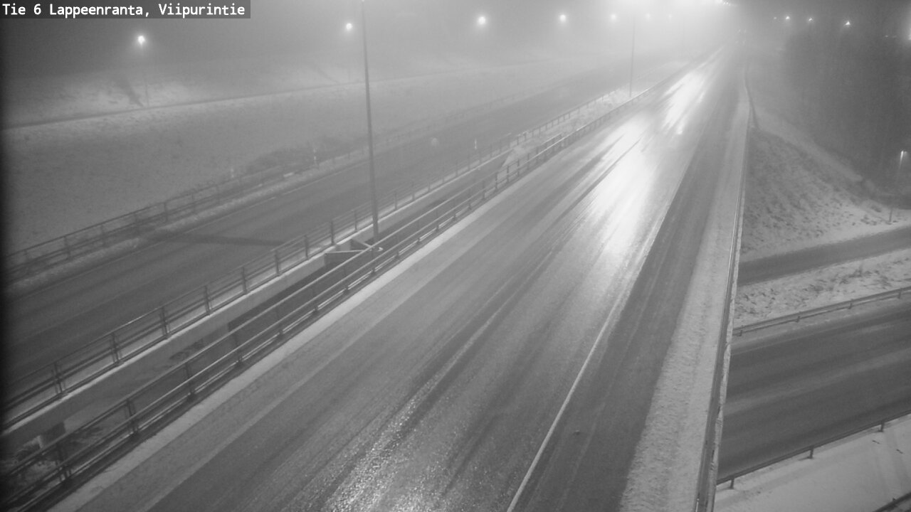 Weather Camera Image Väg 6 Villmanstrand, Viipurintie, Lappeenranta, Etelä-Karjala