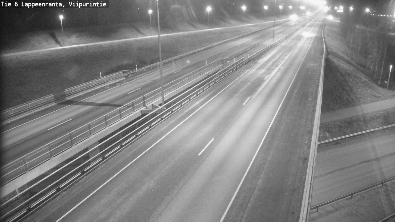 Weather Camera Image Väg 6 Villmanstrand, Viipurintie, Lappeenranta, Etelä-Karjala