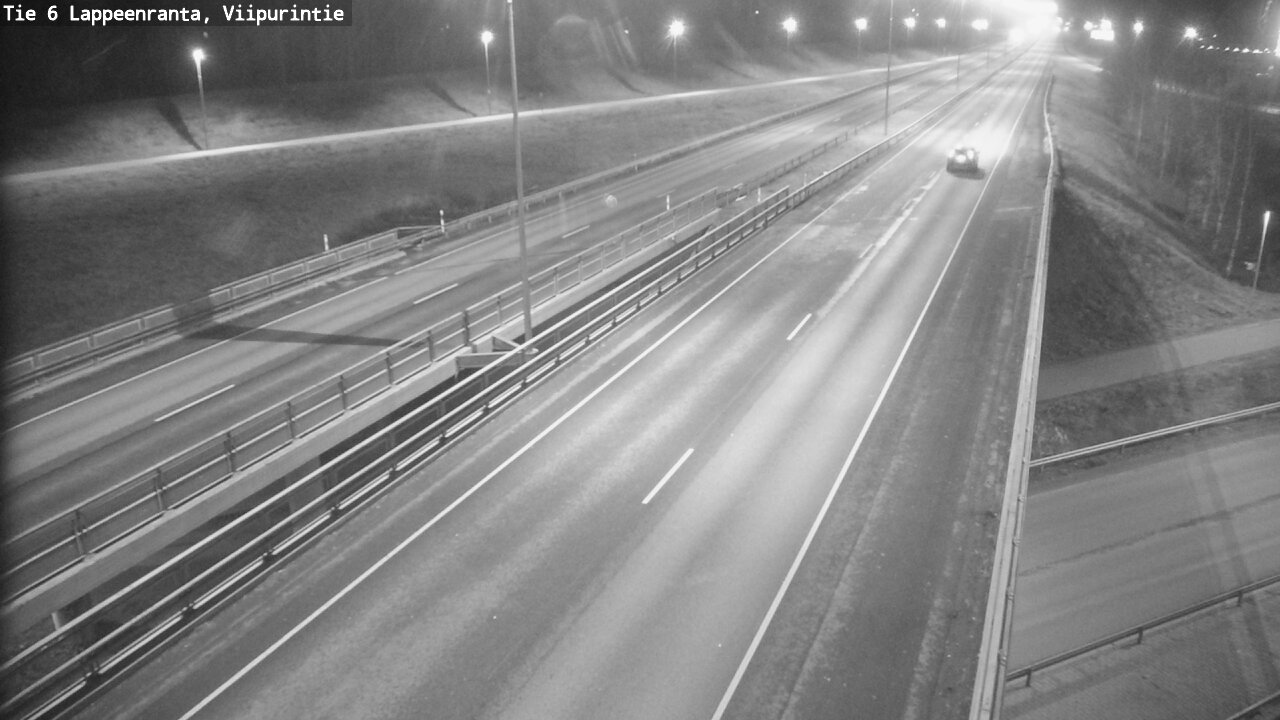 Weather Camera Image Väg 6 Villmanstrand, Viipurintie, Lappeenranta, Etelä-Karjala
