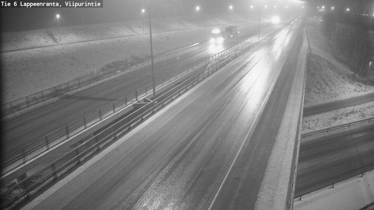 Weather Camera Image Väg 6 Villmanstrand, Viipurintie, Lappeenranta, Etelä-Karjala