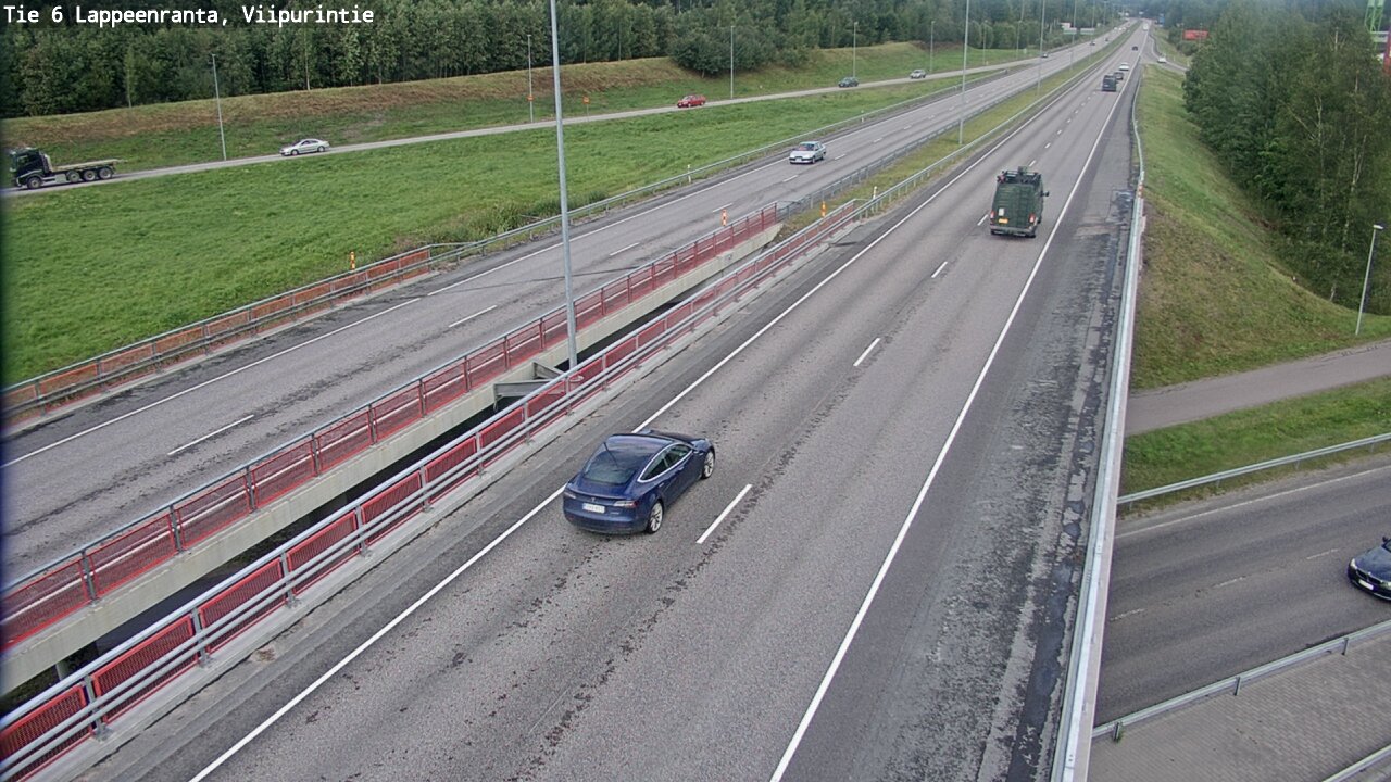 Kelikamerat Kuva Tie 6 Lappeenranta, Viipurintie, Lappeenranta, Etelä-Karjala