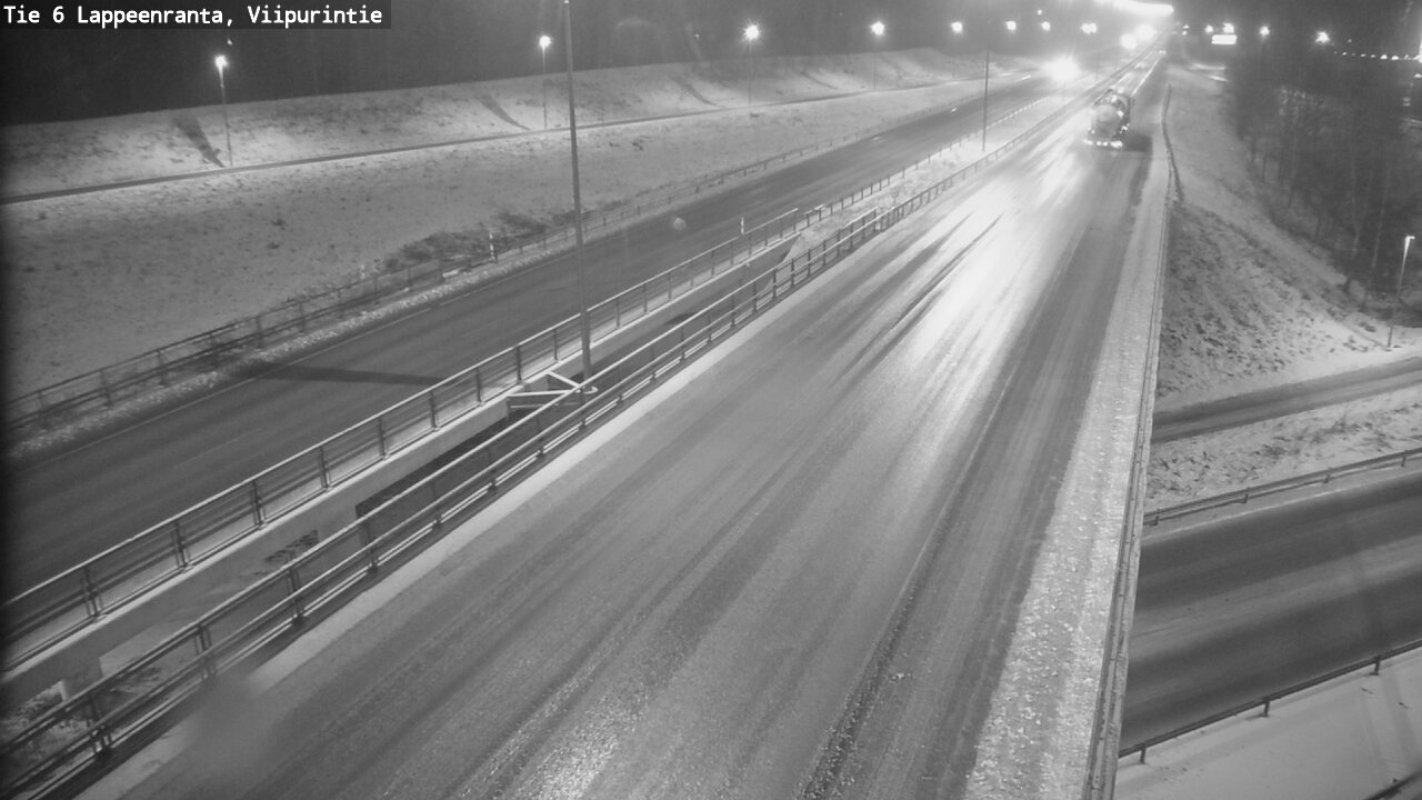 Weather Camera Image Väg 6 Villmanstrand, Viipurintie, Lappeenranta, Etelä-Karjala