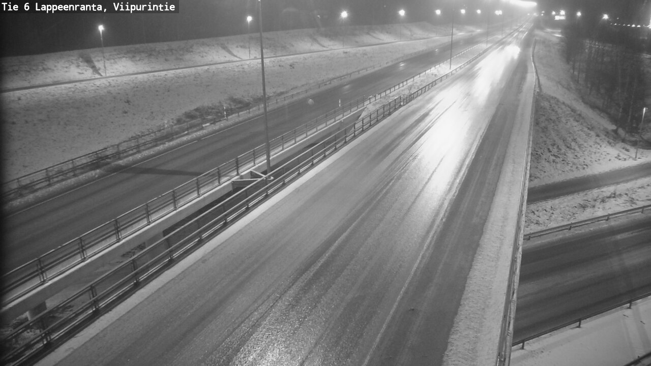 Weather Camera Image Väg 6 Villmanstrand, Viipurintie, Lappeenranta, Etelä-Karjala
