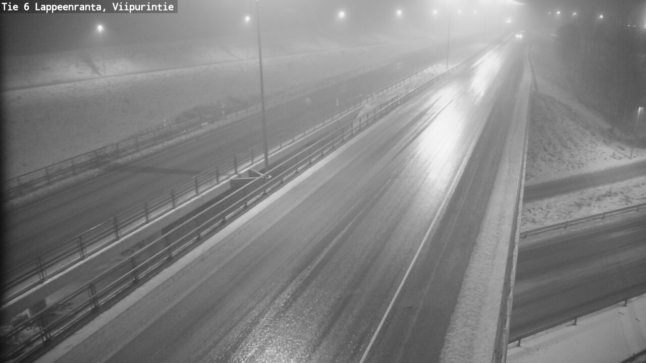 Weather Camera Image Väg 6 Villmanstrand, Viipurintie, Lappeenranta, Etelä-Karjala