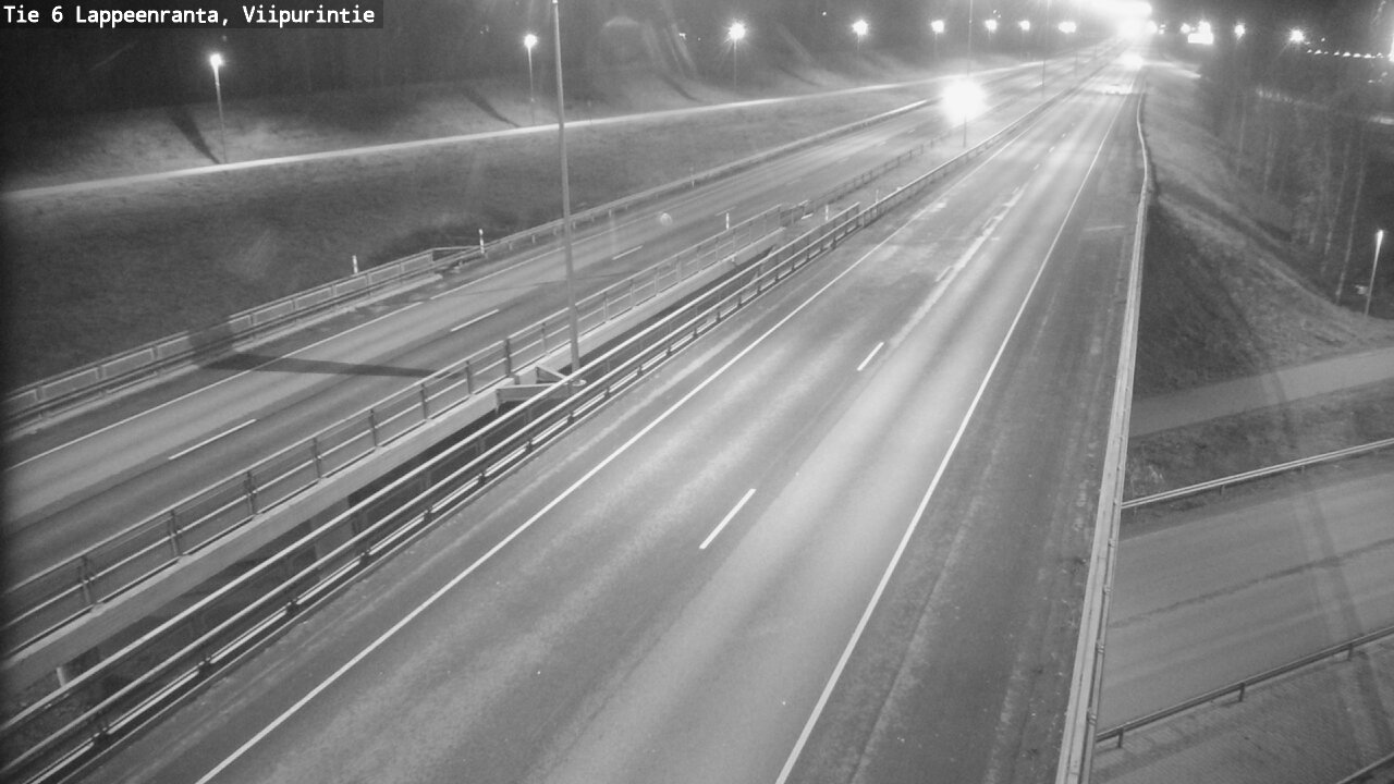 Weather Camera Image Väg 6 Villmanstrand, Viipurintie, Lappeenranta, Etelä-Karjala