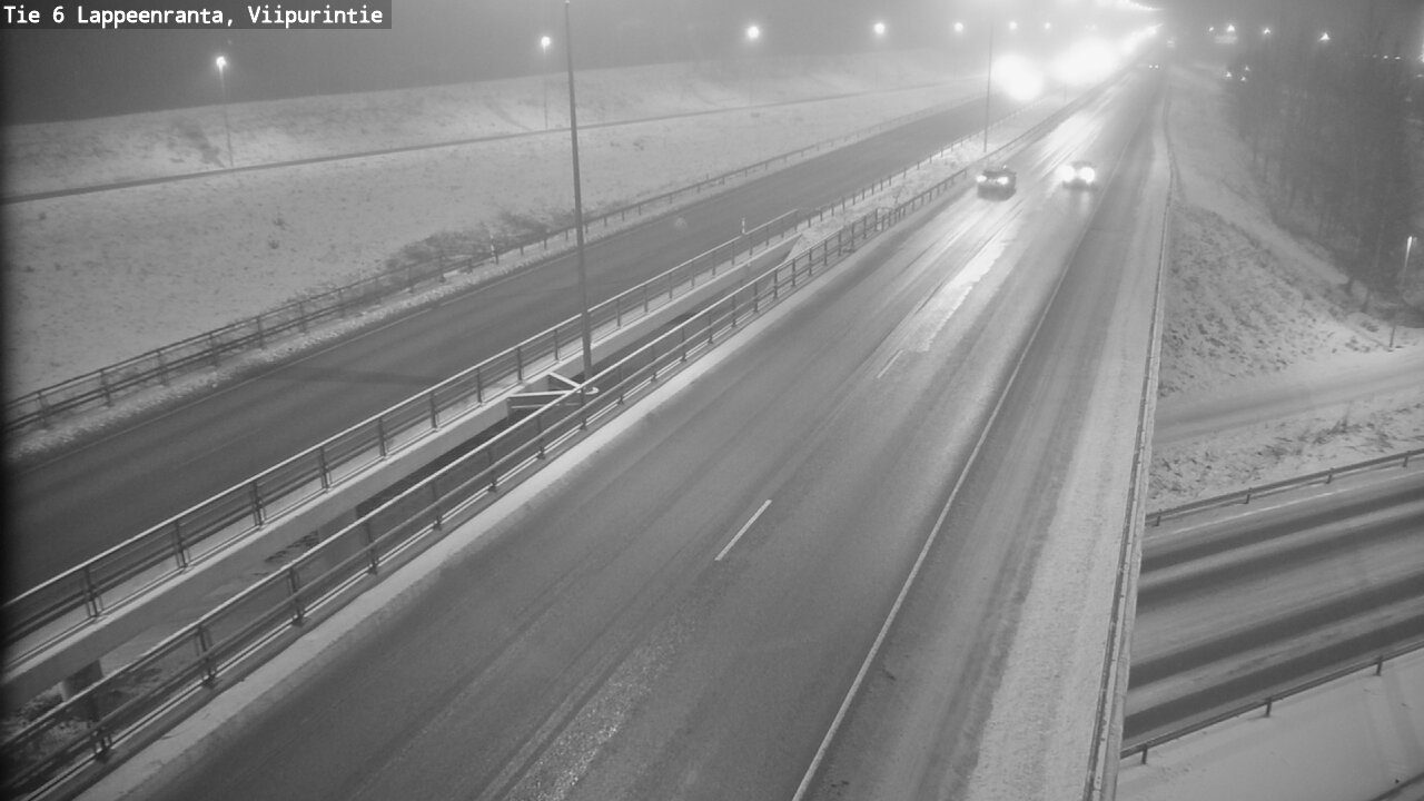 Weather Camera Image Väg 6 Villmanstrand, Viipurintie, Lappeenranta, Etelä-Karjala