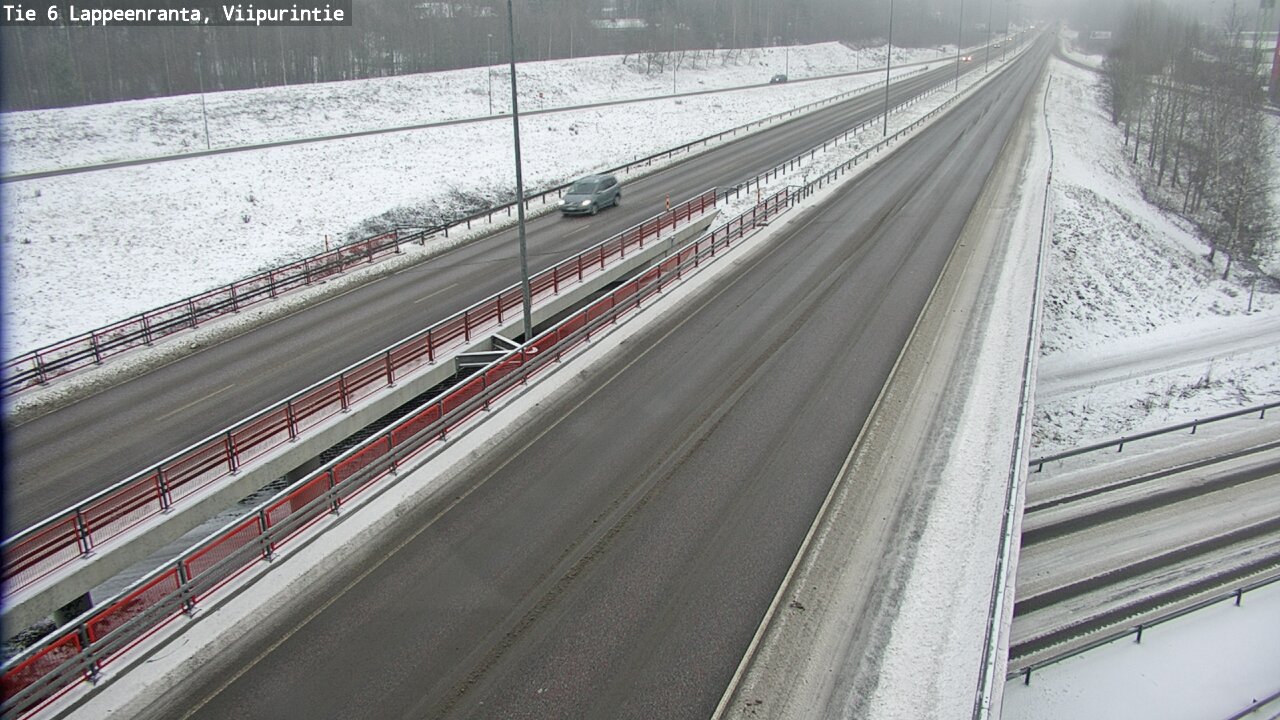 Weather Camera Image Väg 6 Villmanstrand, Viipurintie, Lappeenranta, Etelä-Karjala