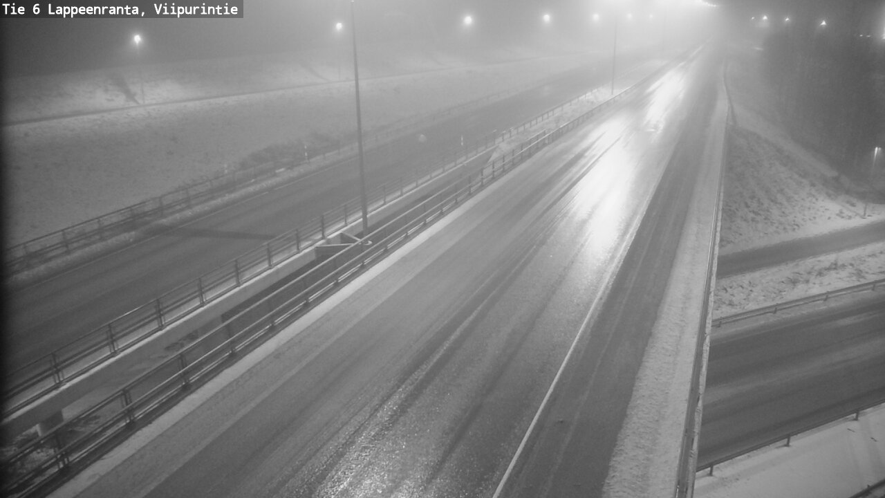 Weather Camera Image Väg 6 Villmanstrand, Viipurintie, Lappeenranta, Etelä-Karjala