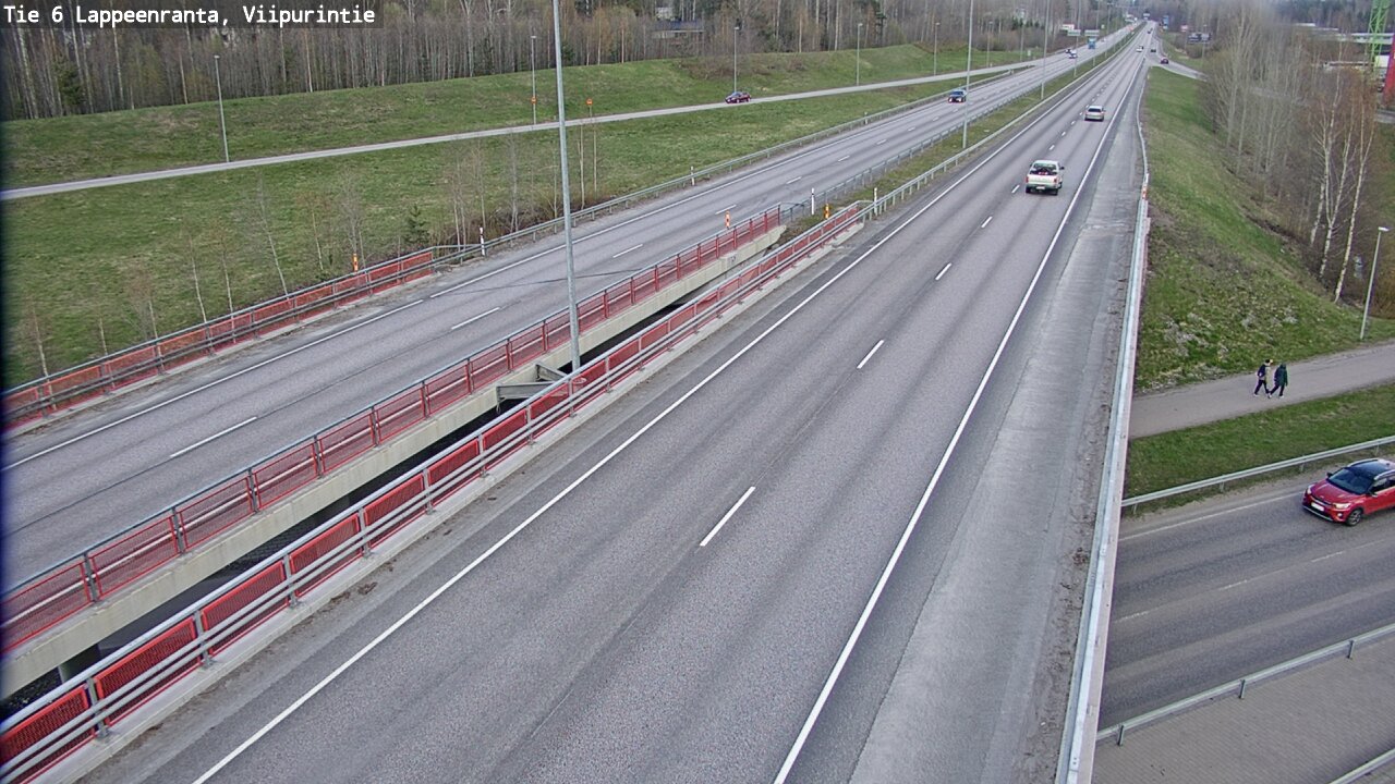 Weather Camera Image Väg 6 Villmanstrand, Viipurintie, Lappeenranta, Etelä-Karjala