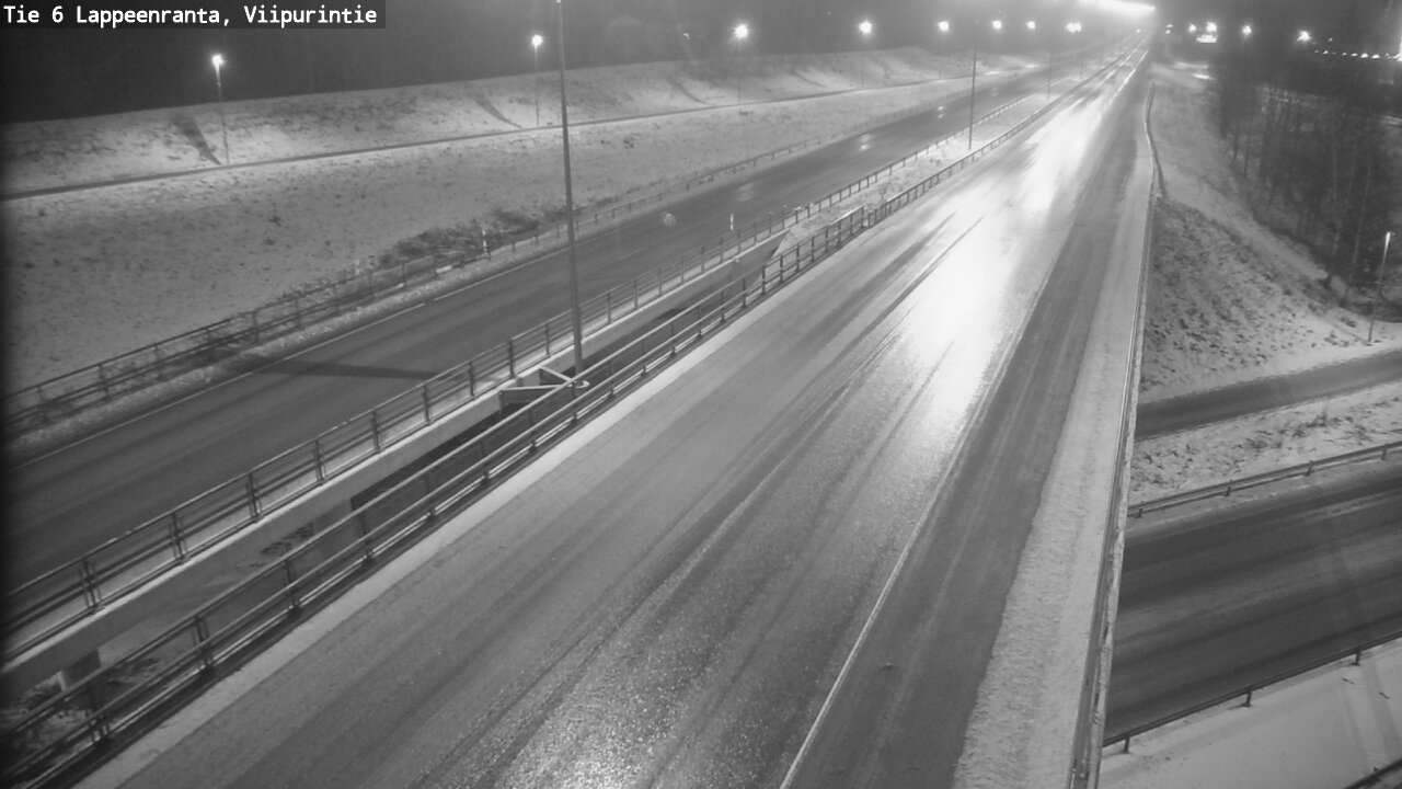 Weather Camera Image Väg 6 Villmanstrand, Viipurintie, Lappeenranta, Etelä-Karjala
