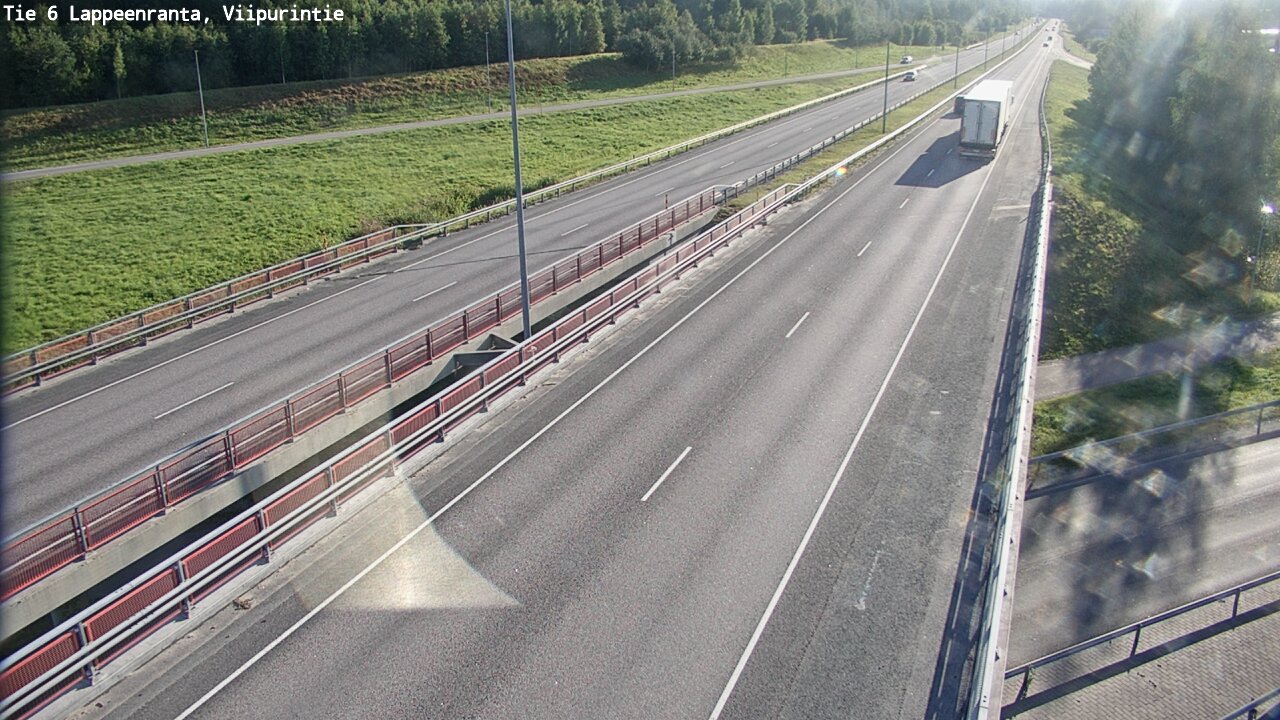 Kelikamerat Kuva Tie 6 Lappeenranta, Viipurintie, Lappeenranta, Etelä-Karjala