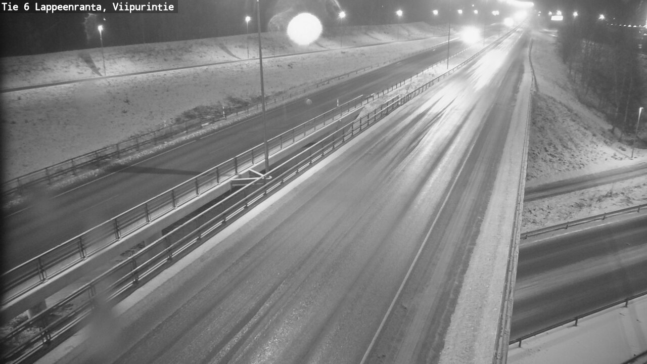 Weather Camera Image Väg 6 Villmanstrand, Viipurintie, Lappeenranta, Etelä-Karjala