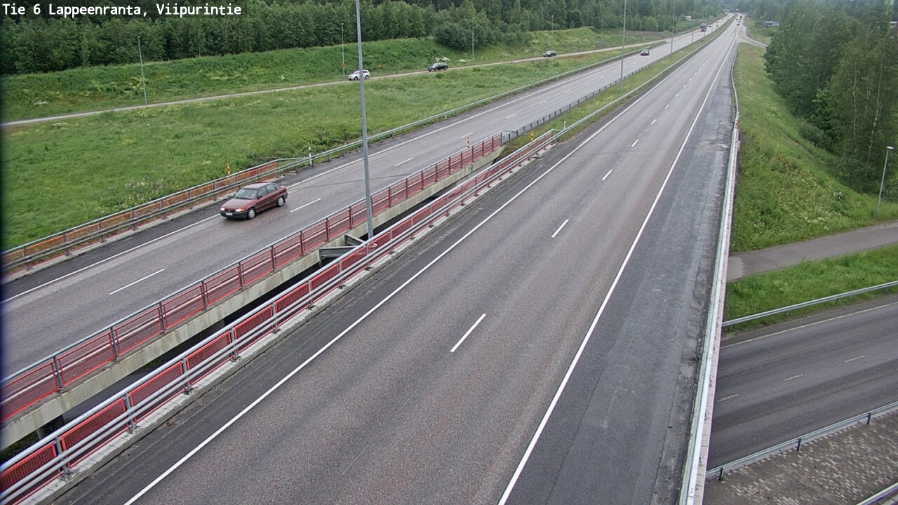 Kelikamerat Kuva Tie 6 Lappeenranta, Viipurintie, Lappeenranta, Etelä-Karjala