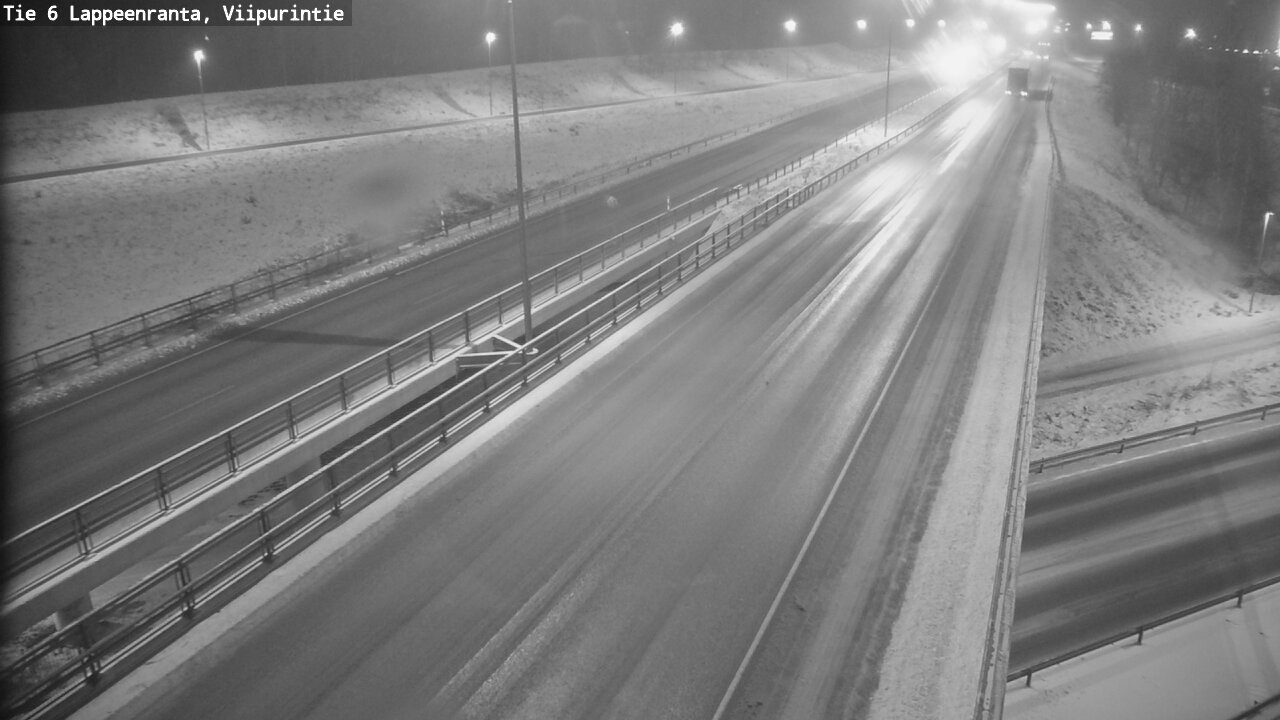 Weather Camera Image Väg 6 Villmanstrand, Viipurintie, Lappeenranta, Etelä-Karjala