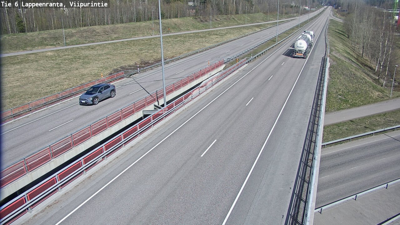 Kelikamerat Kuva Tie 6 Lappeenranta, Viipurintie, Lappeenranta, Etelä-Karjala