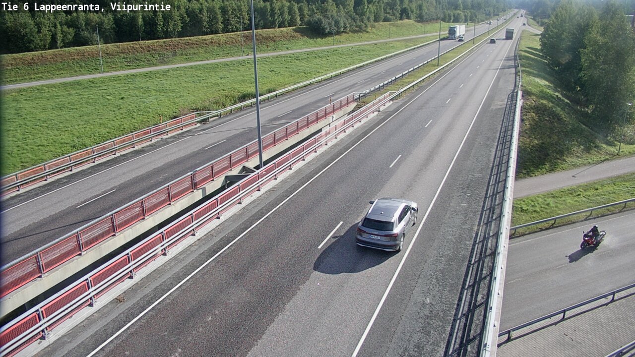 Weather Camera Image Road 6 Lappeenranta, Viipurintie, Lappeenranta, Etelä-Karjala