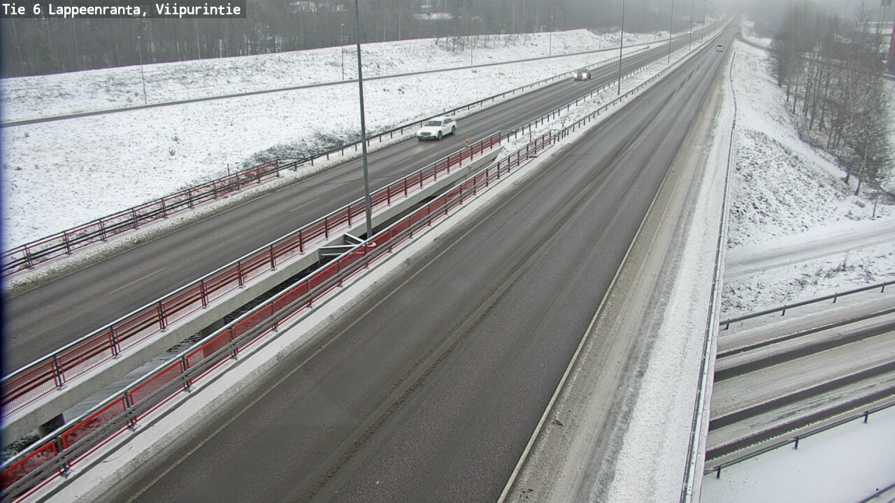 Weather Camera Image Väg 6 Villmanstrand, Viipurintie, Lappeenranta, Etelä-Karjala