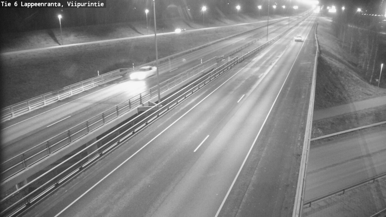Weather Camera Image Väg 6 Villmanstrand, Viipurintie, Lappeenranta, Etelä-Karjala