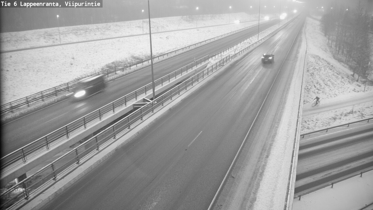 Weather Camera Image Väg 6 Villmanstrand, Viipurintie, Lappeenranta, Etelä-Karjala
