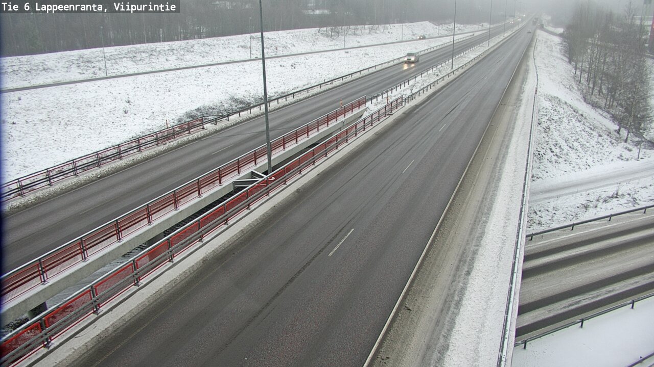 Weather Camera Image Väg 6 Villmanstrand, Viipurintie, Lappeenranta, Etelä-Karjala