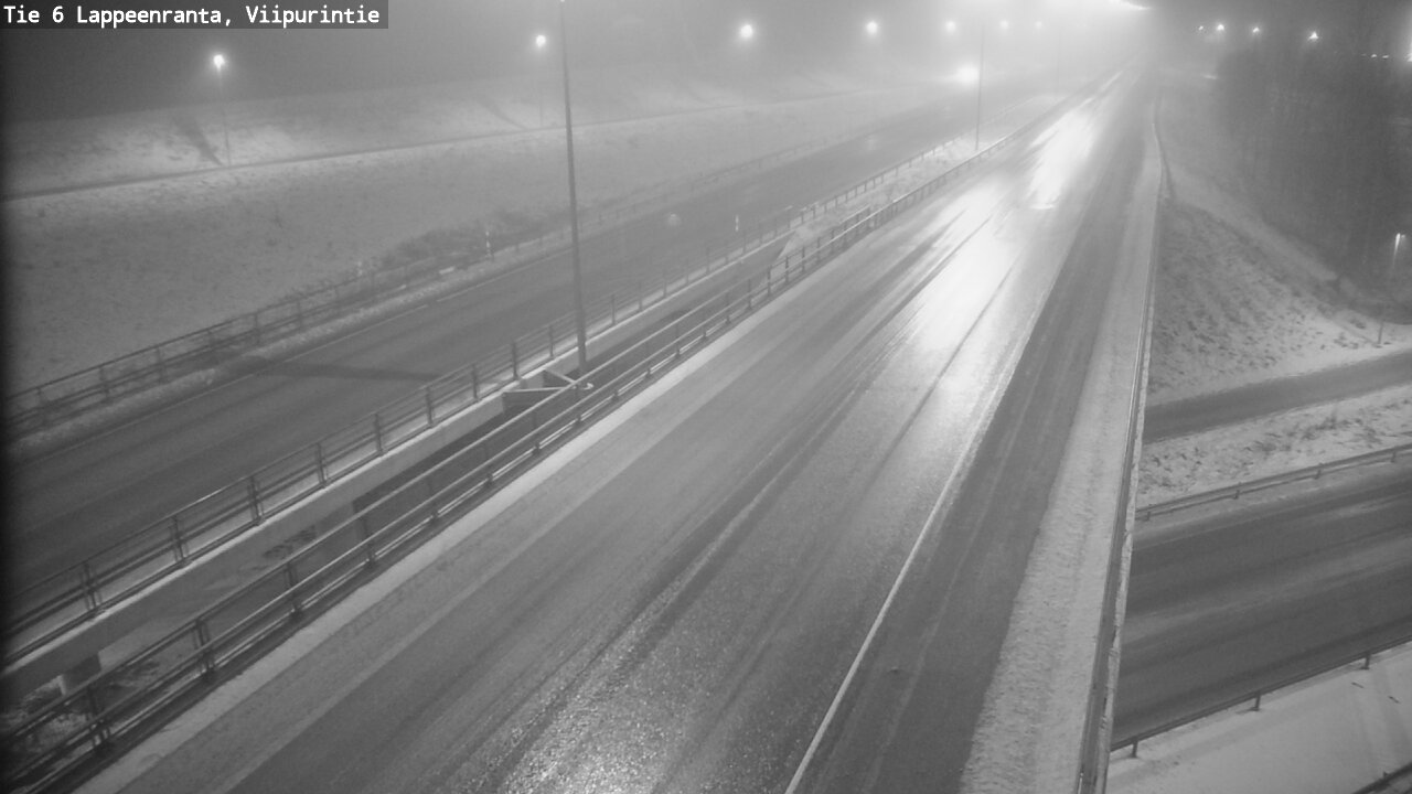 Weather Camera Image Väg 6 Villmanstrand, Viipurintie, Lappeenranta, Etelä-Karjala