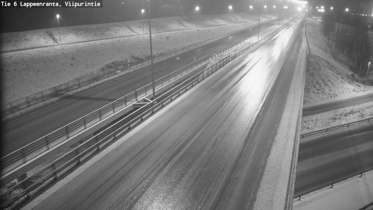 Weather Camera Image Väg 6 Villmanstrand, Viipurintie, Lappeenranta, Etelä-Karjala